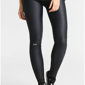Gently Used Black and Gray Under Armour Pants